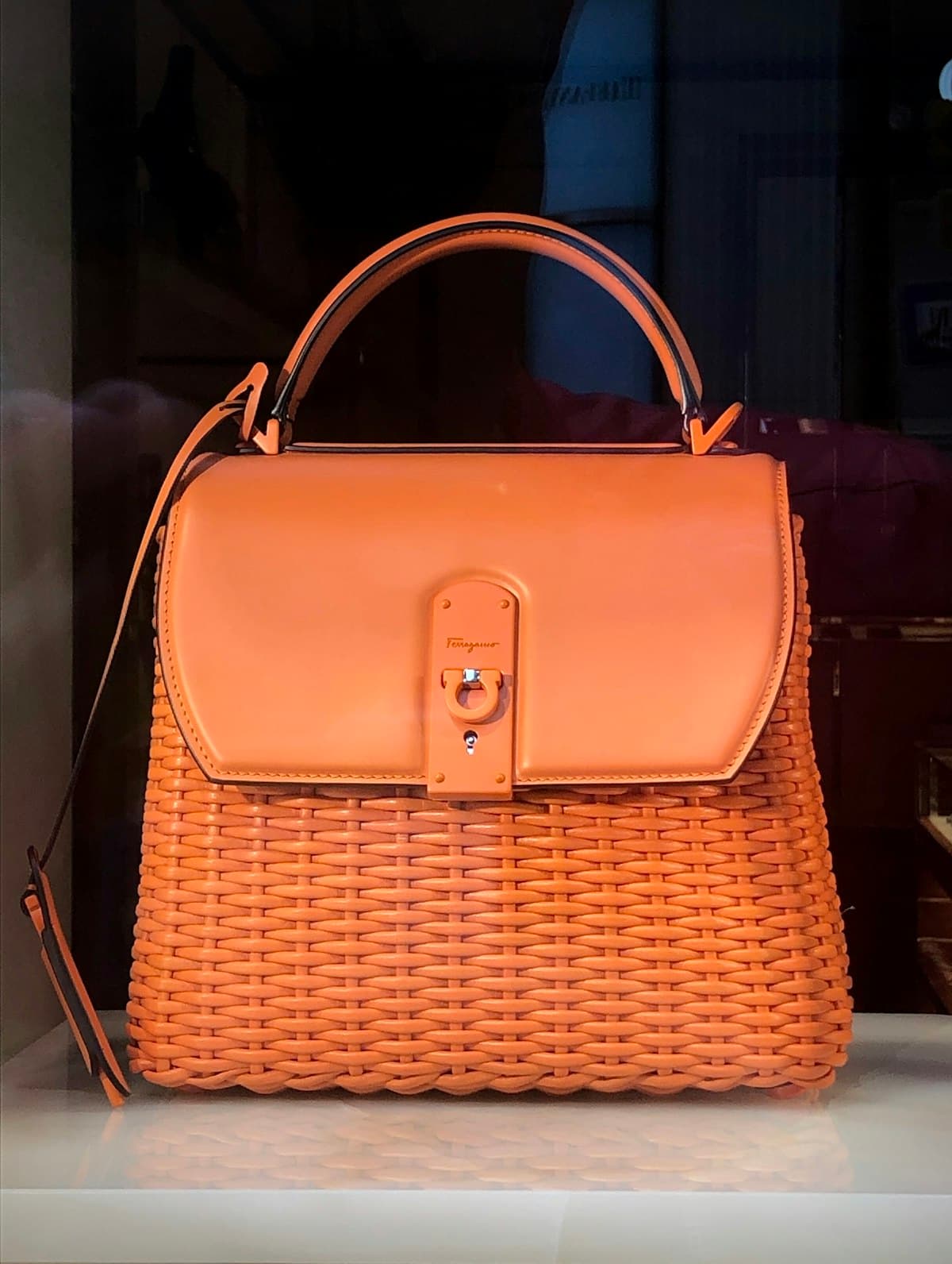 Woven Straw Market Tote